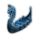Gold Ship Sculpture icon
