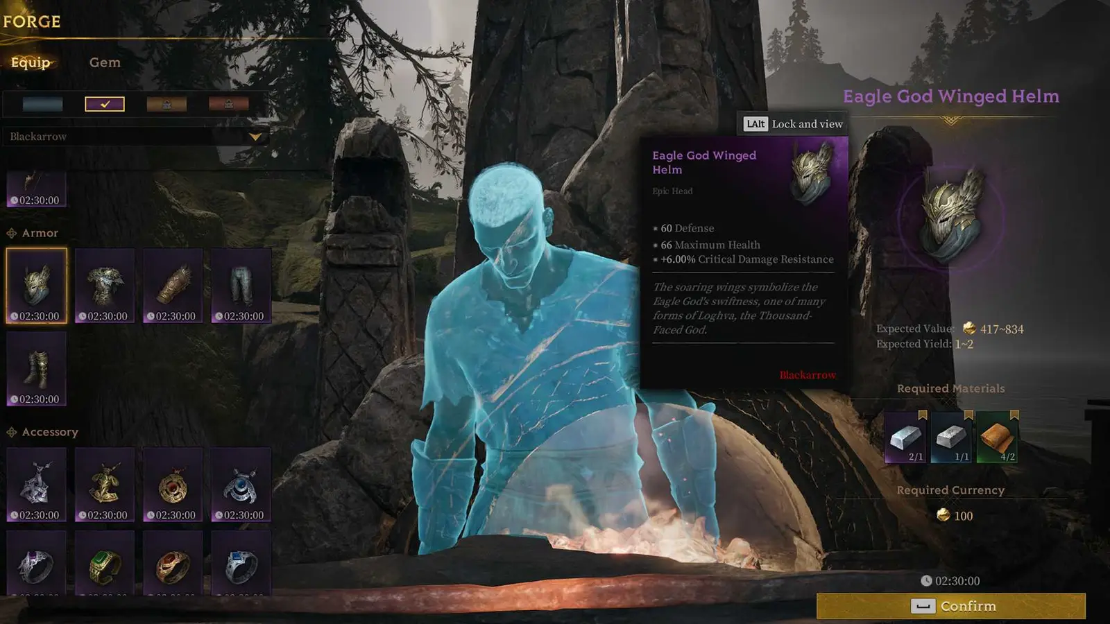 Mistfall Hunter best weapons screenshot